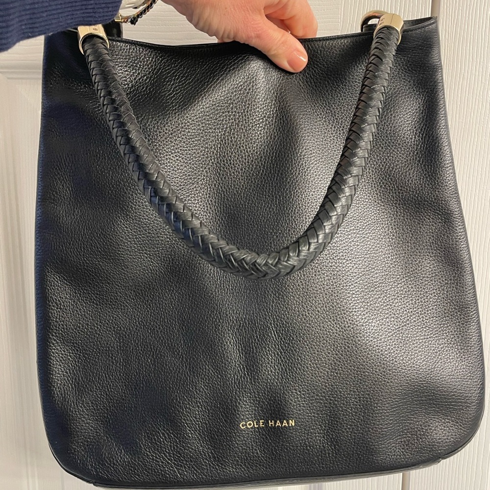 Cole Haan black shoulder bag